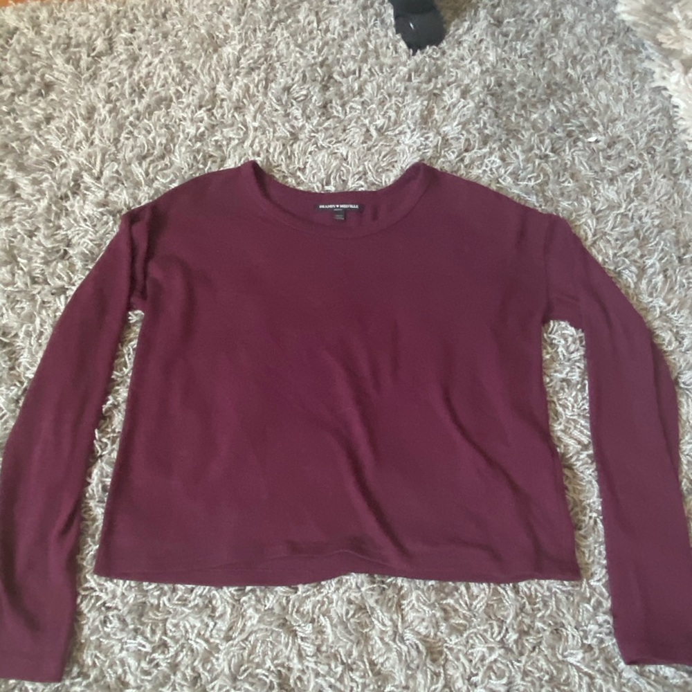 brandy melville crop sweater